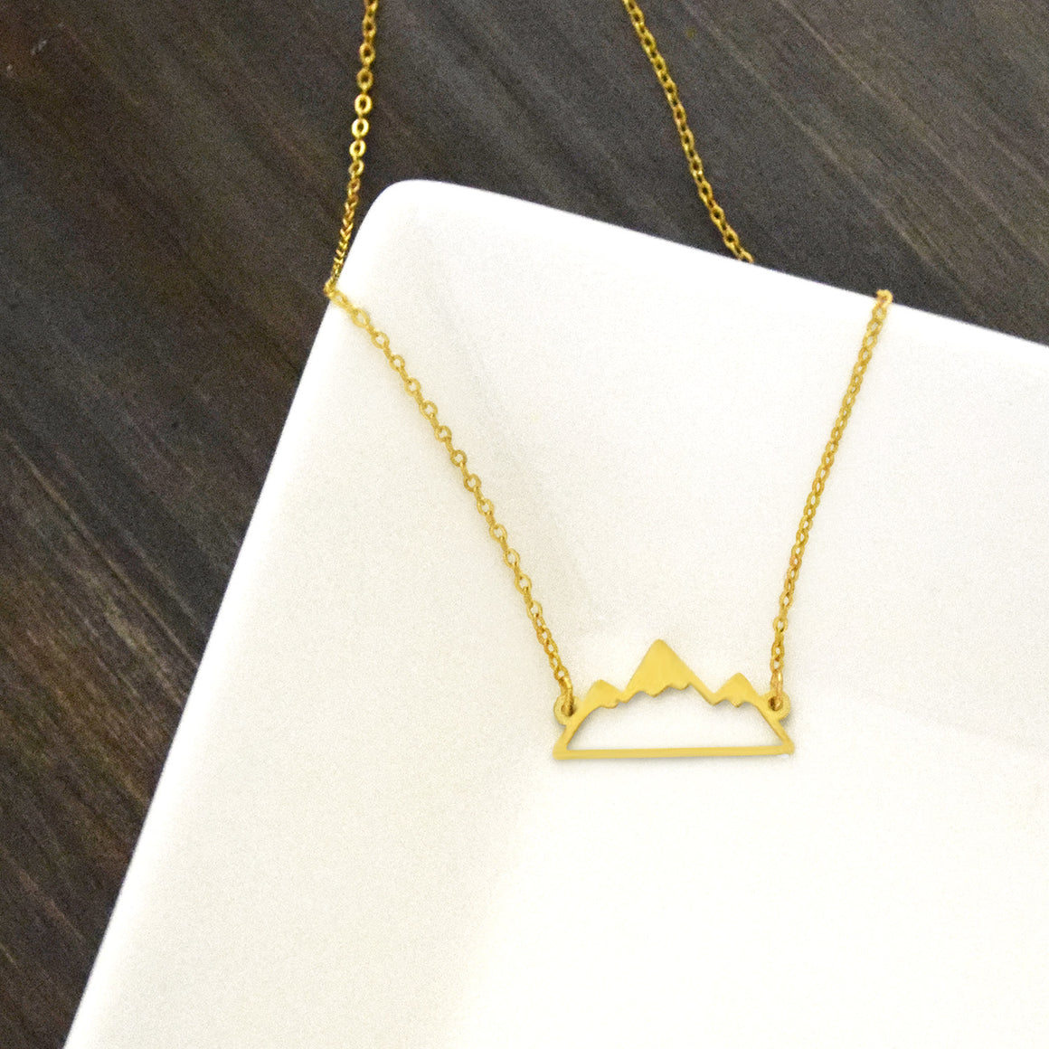 Faith Can Move Mountains Necklace