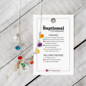 Baptism Covenants Blossoms Necklace or Bracelet