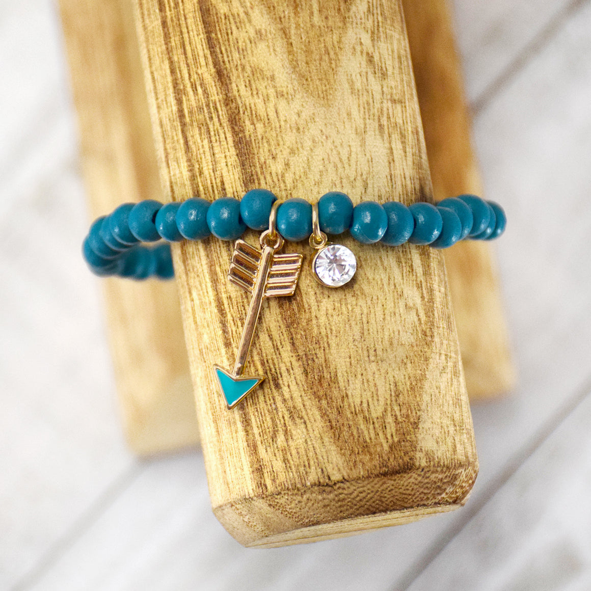 Happy Spirit Arrow Charm Bracelet
