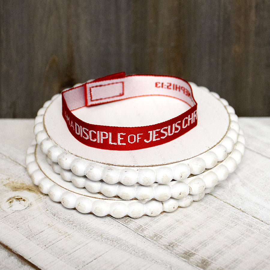 I am a Disciple of Jesus Christ 2024 Youth Theme Woven Bracelet for The Church of Jesus Christ of Latter-day Saints