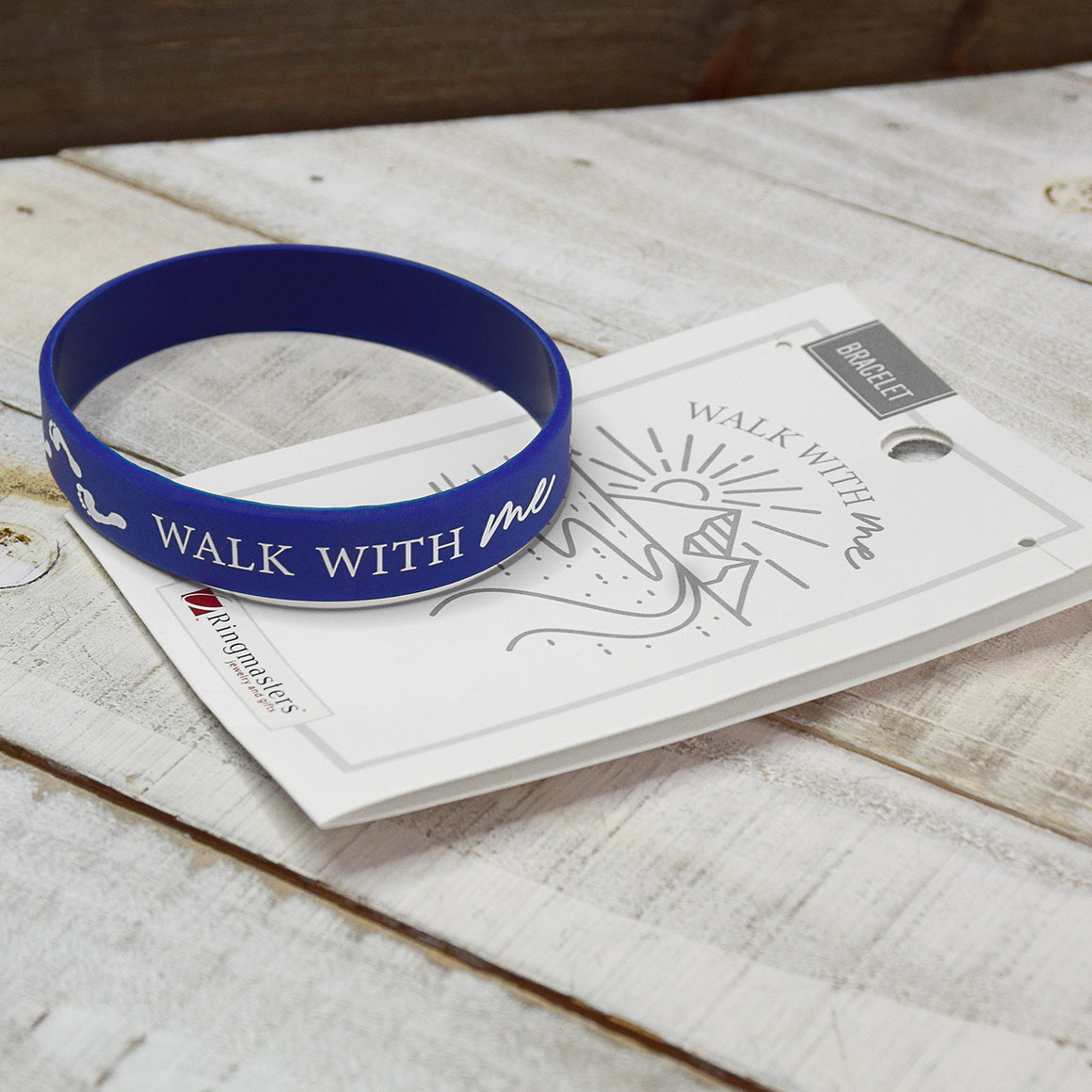 2026 Youth Theme Silicone Wristband | Walk With Me | Moses 6:34 | Latter-day Saints Youth Bracelet | Youth Camp Gift