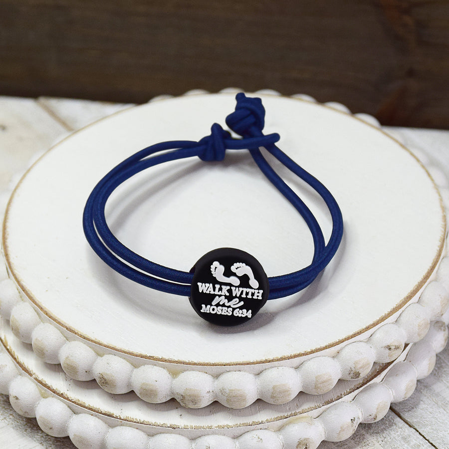 2026 Youth Theme Bracelet | Walk With Me | Moses 6:34 | Latter-day Saints Youth Gift | Young Women | Girls Camp Bracelet