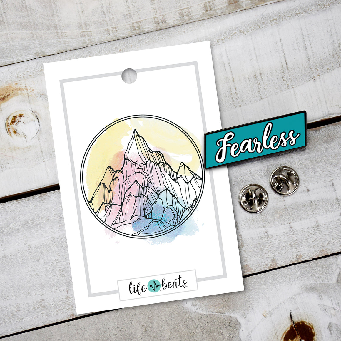 Fearless Enamel Pin