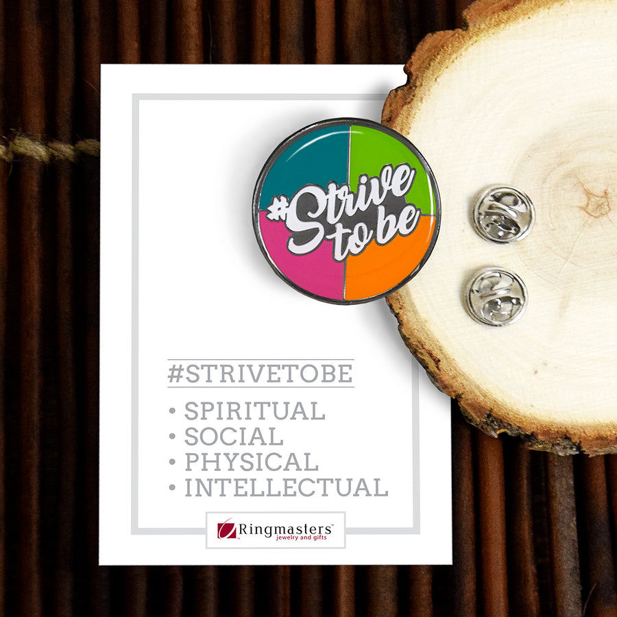 Strive To Be - Enamel Pin