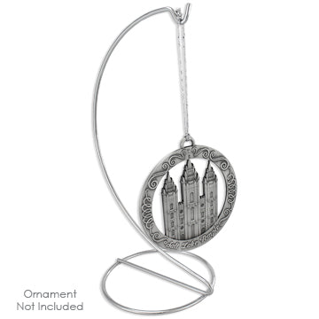 Chrome Ornament Stand
