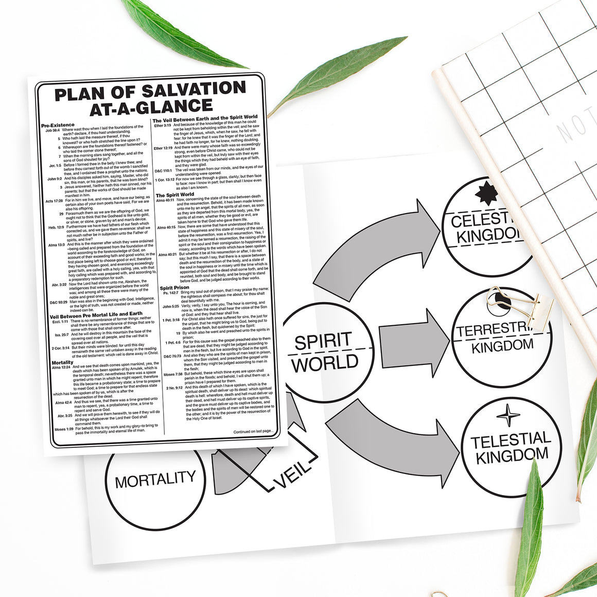 Plan of Salvation At A Glance Chart