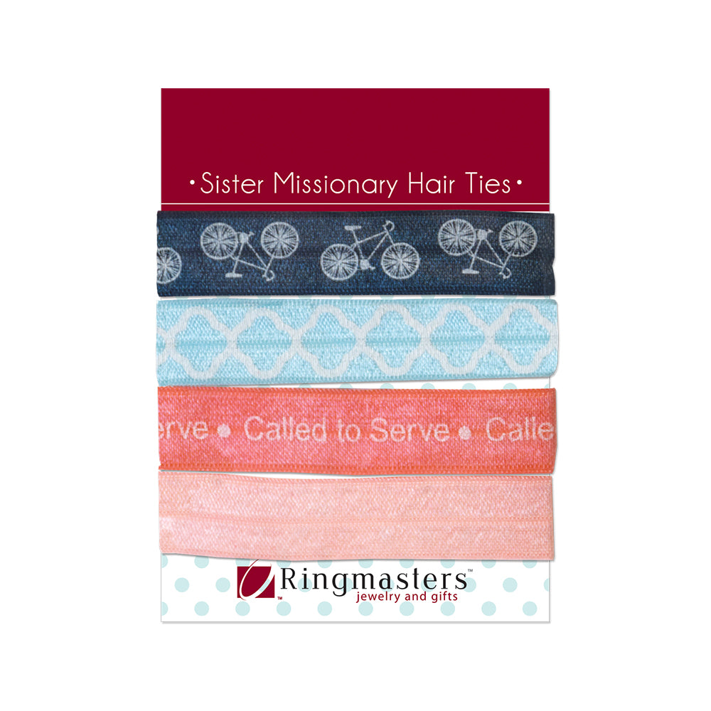 Sister Missionary Hair Ties