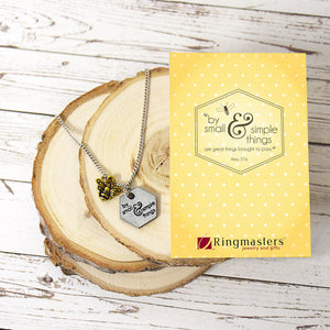 By Small & Simple Things - Bee Necklace