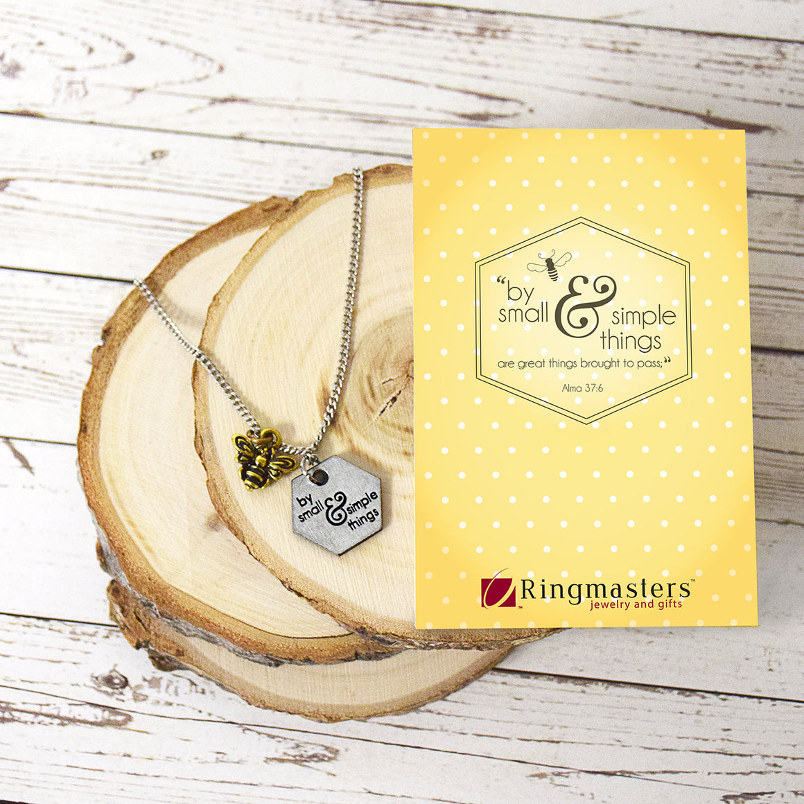By Small & Simple Things - Bee Necklace