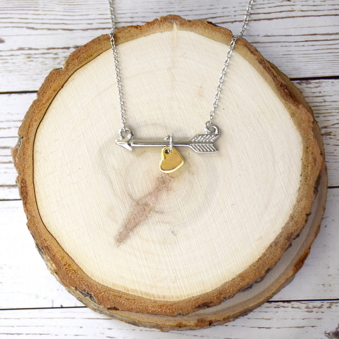 Trust In The Lord - Arrow Necklace
