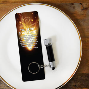 Spirit Giveth Light - Flashlight & Bookmark Set