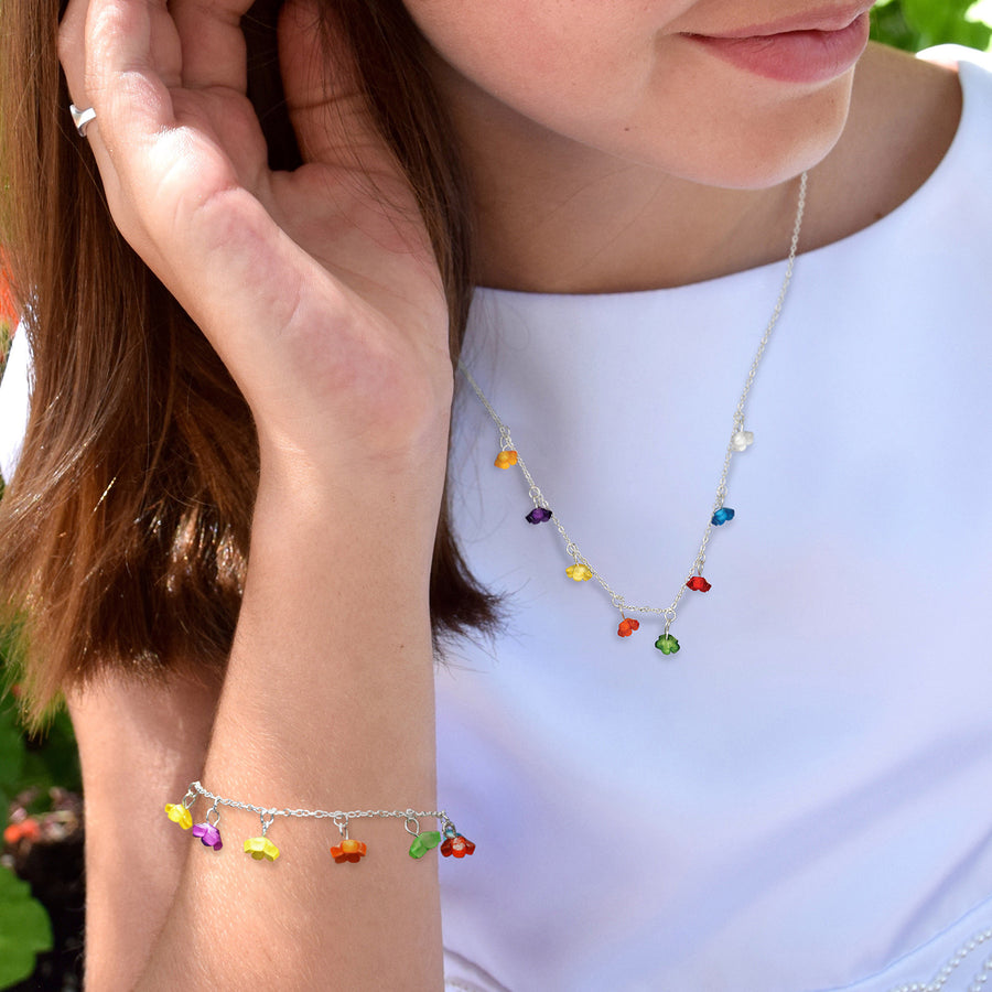 Baptism Covenants Blossoms Necklace or Bracelet