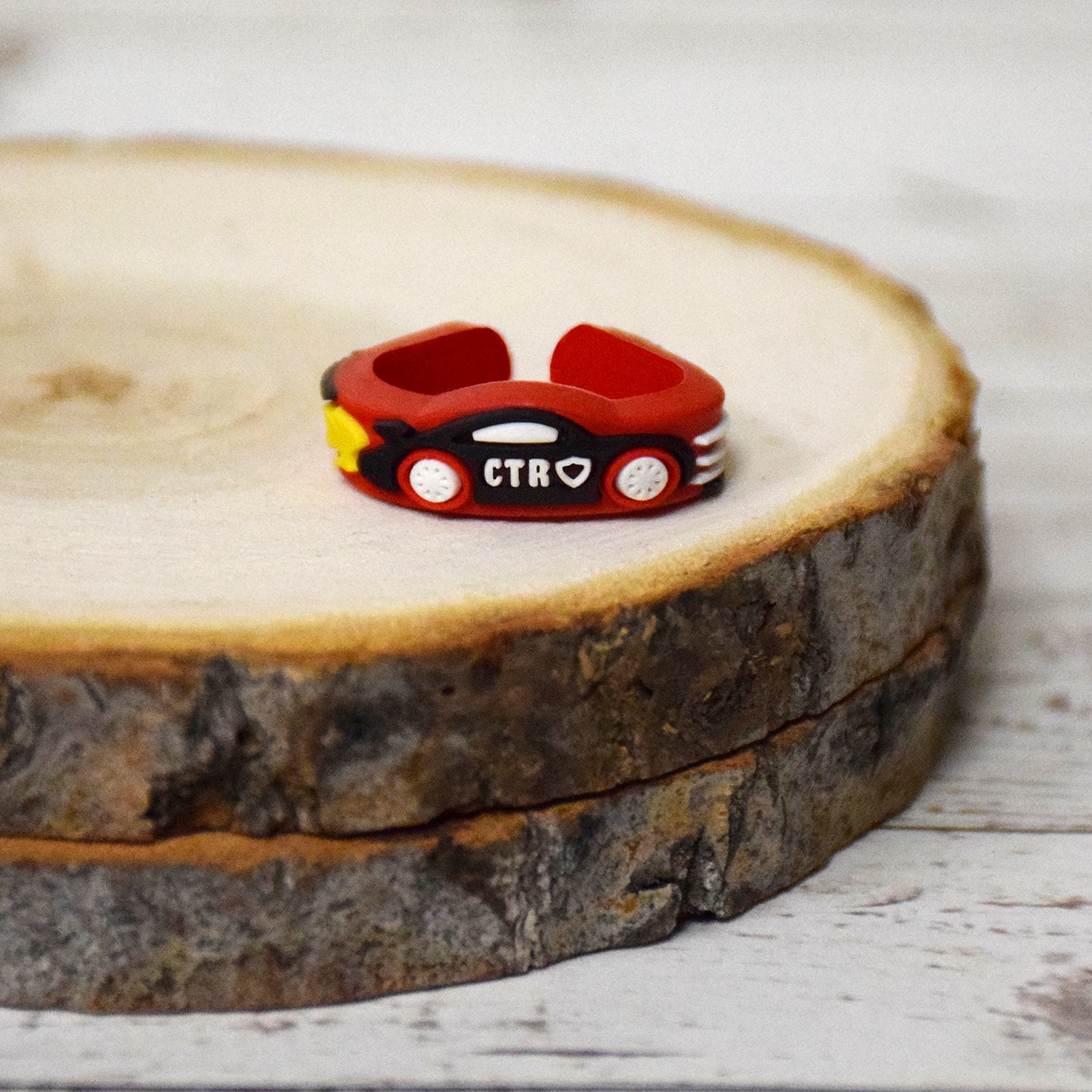 CTR Race Car - Kids Adjustable Ring