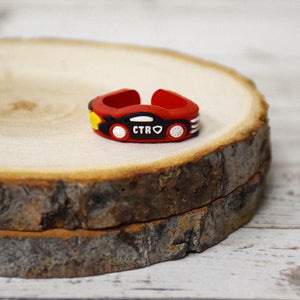 CTR Race Car - Kids Adjustable Ring