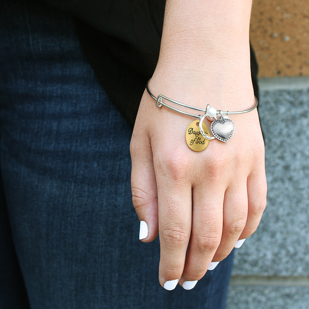 Daughter of God Charm Bracelet