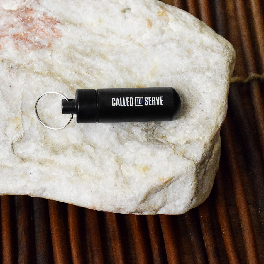 Called To Serve - Oil Vial Key Tag