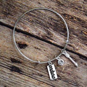 Endure To The End - Bangle Bracelet