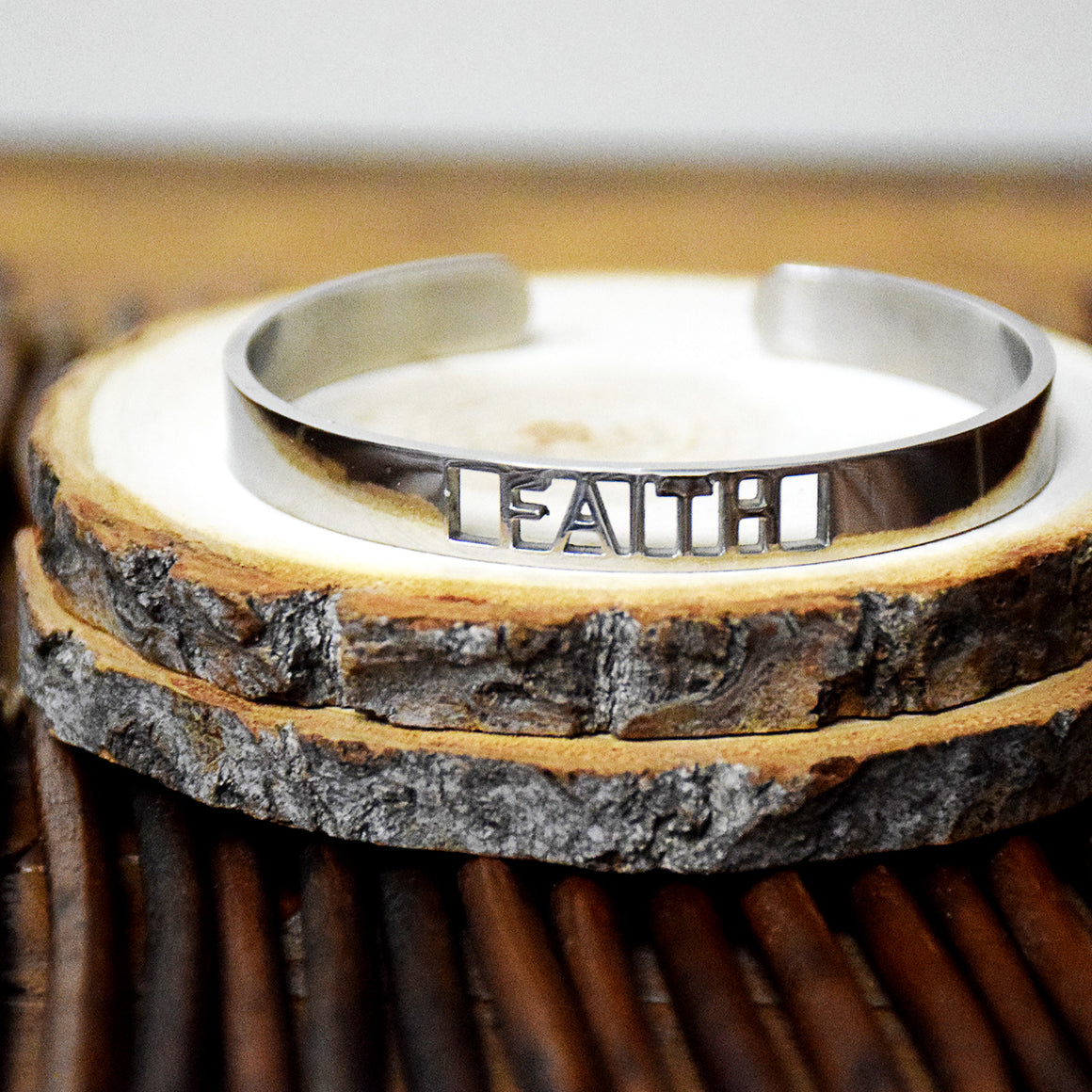 Faith Bangle Bracelet