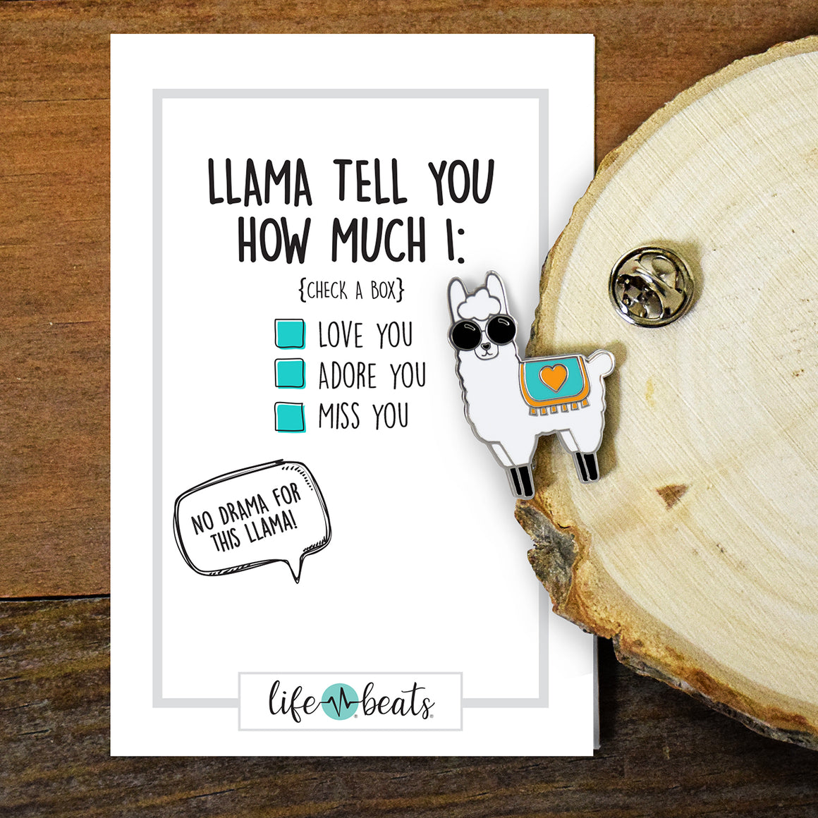 Llama Tell You Pin