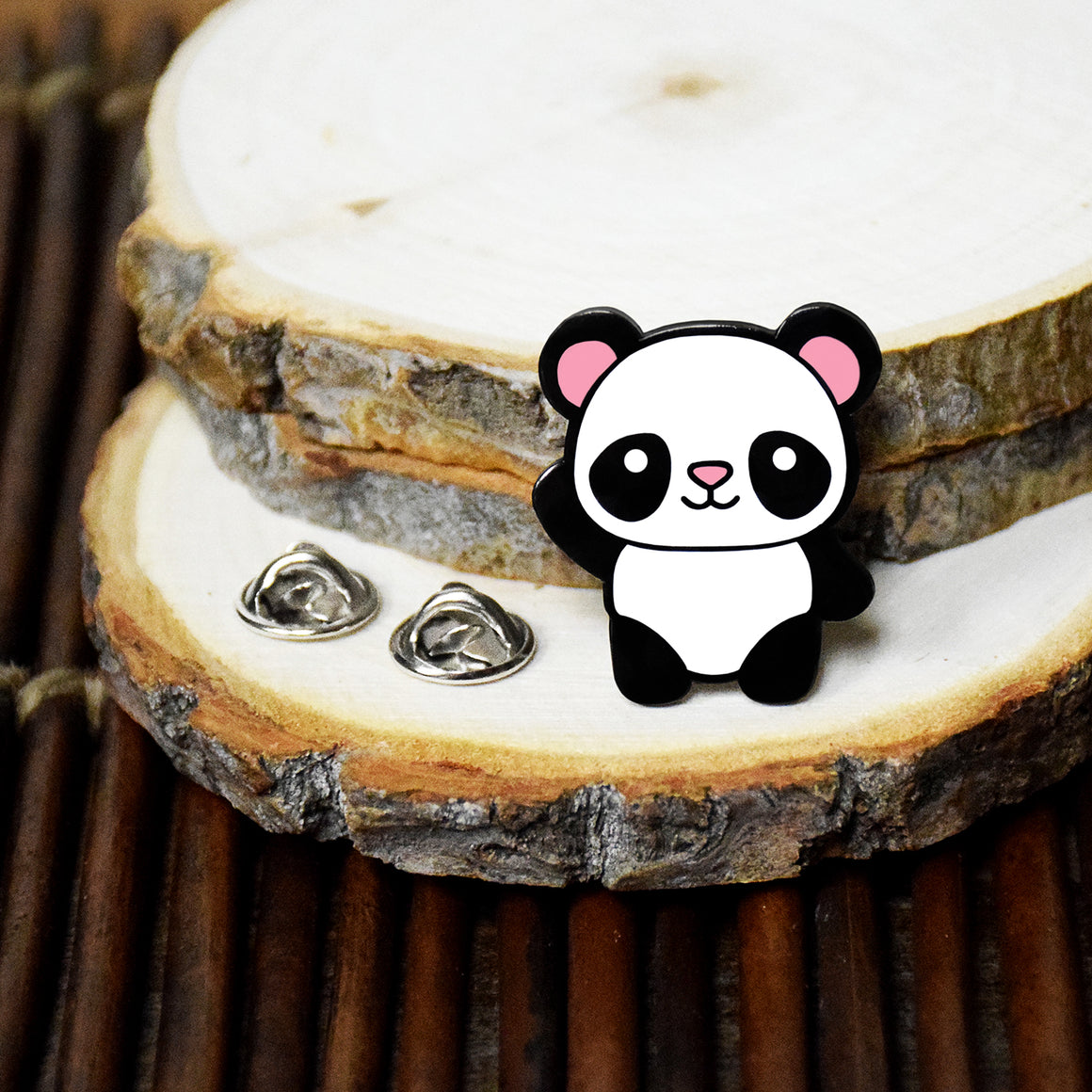 Panda Rise Above - Enamel Pin