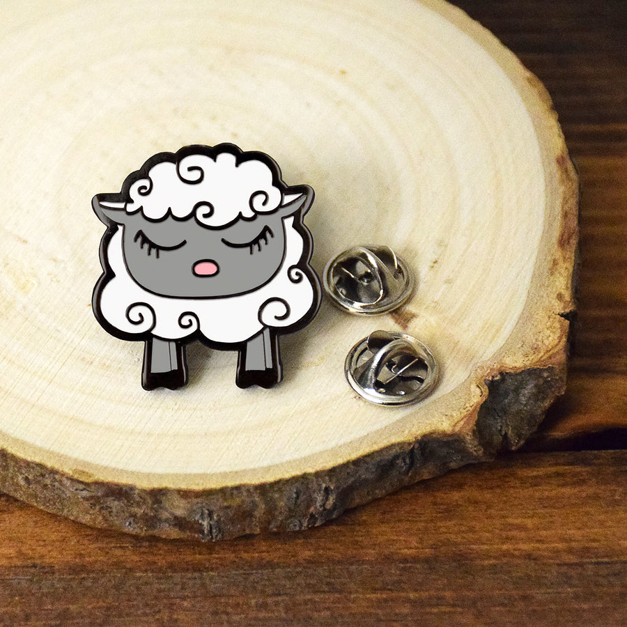 Feed My Sheep Enamel Pin