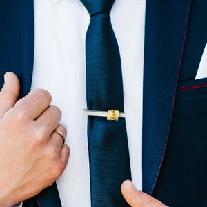 Golden Plates Tie Bar
