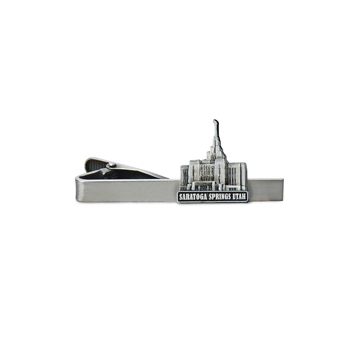 Saratoga Springs Temple Temple Tie Clip