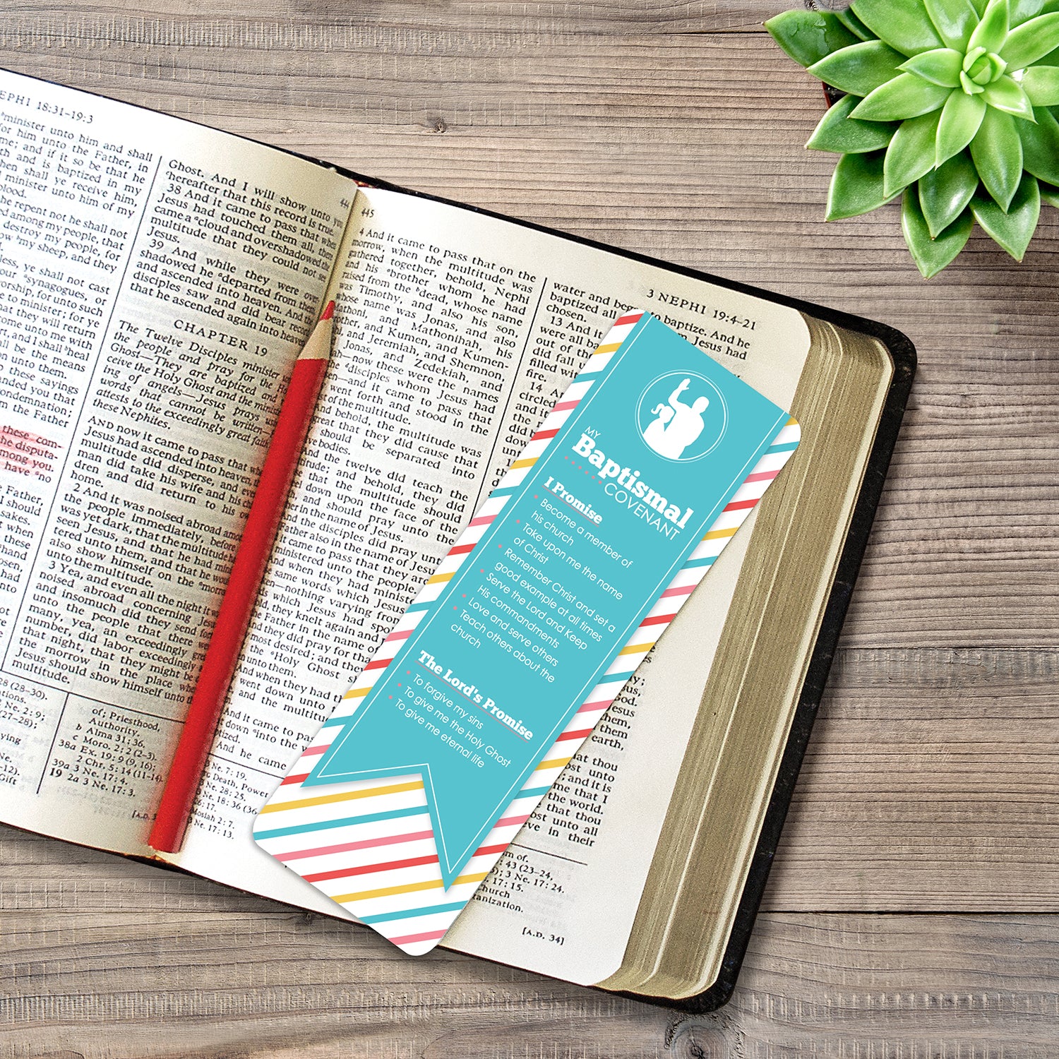 Baptism Covenant Bookmark Shop Ringmasters